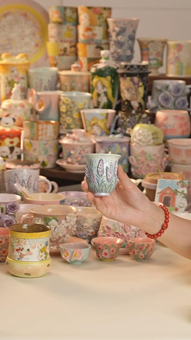 其他景德镇釉下彩手绘设计师款陶瓷