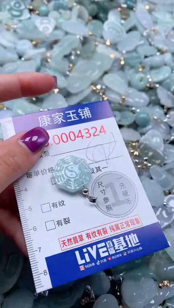 颈饰未镶嵌翡翠4324