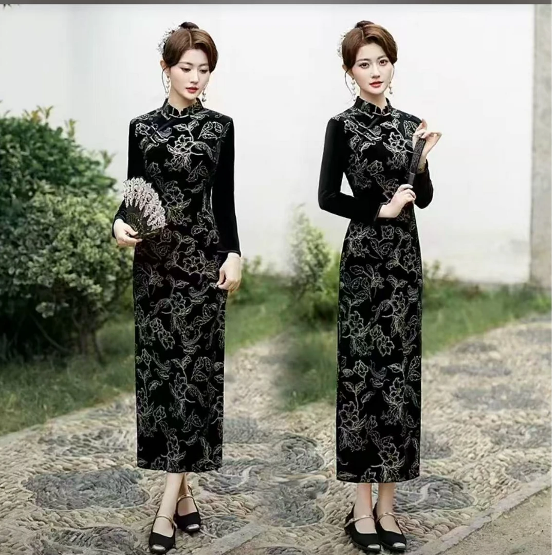 尊贵大气气质经典旗袍裙
