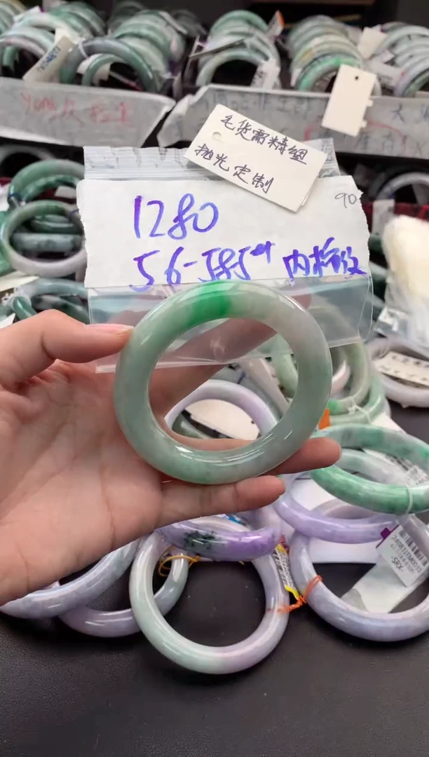 【闪购商品】定制翡翠未镶嵌毛货需精细抛光+多人