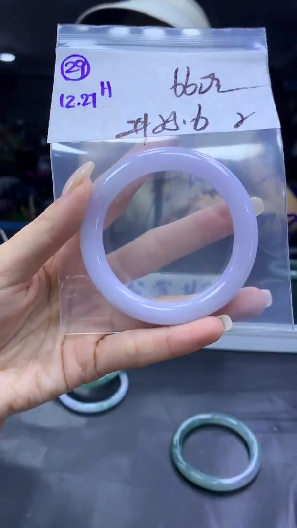 未镶嵌定制翡翠29手镯55.6纹+660元+拍一发一