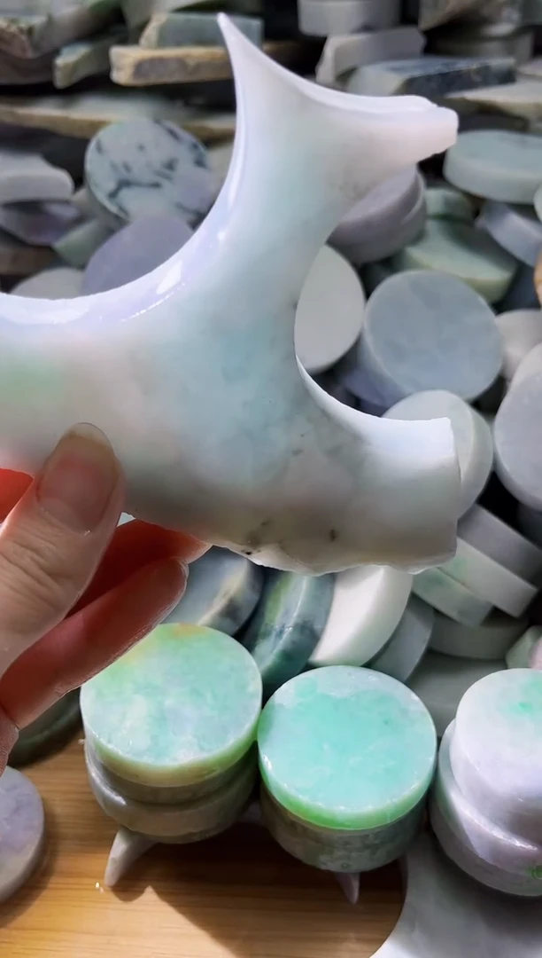 裸石翡翠天然翡翠A货古 南 995