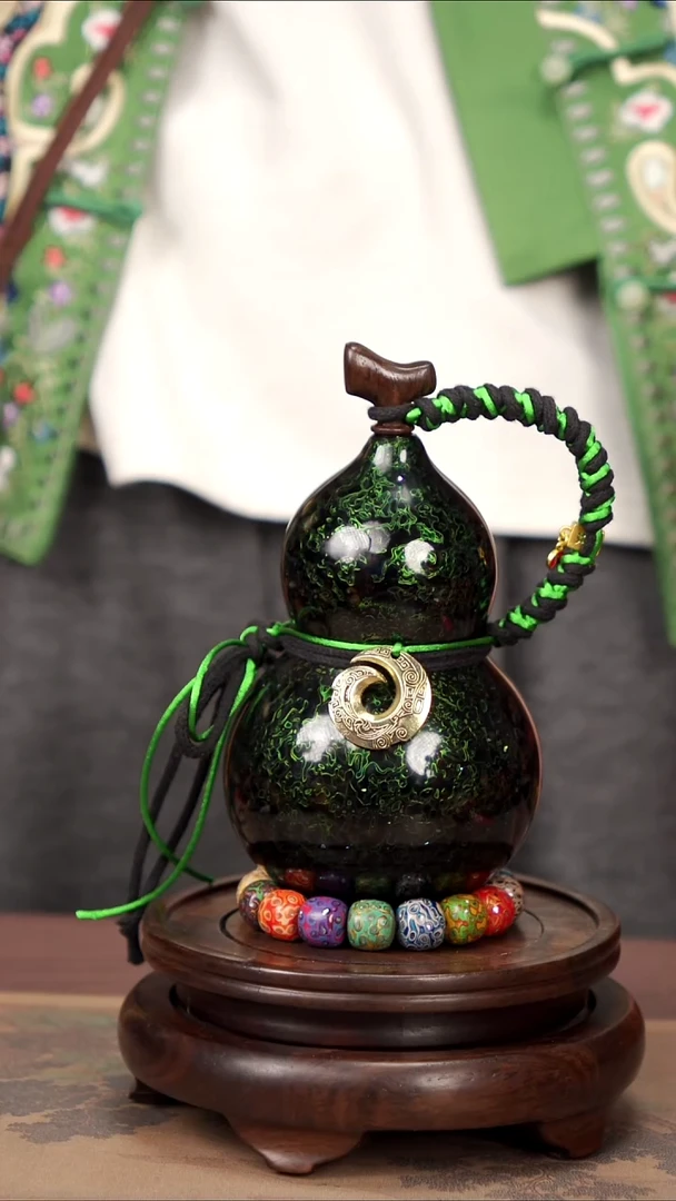 【闪购商品】38-易林高端工艺大漆酒葫芦--418