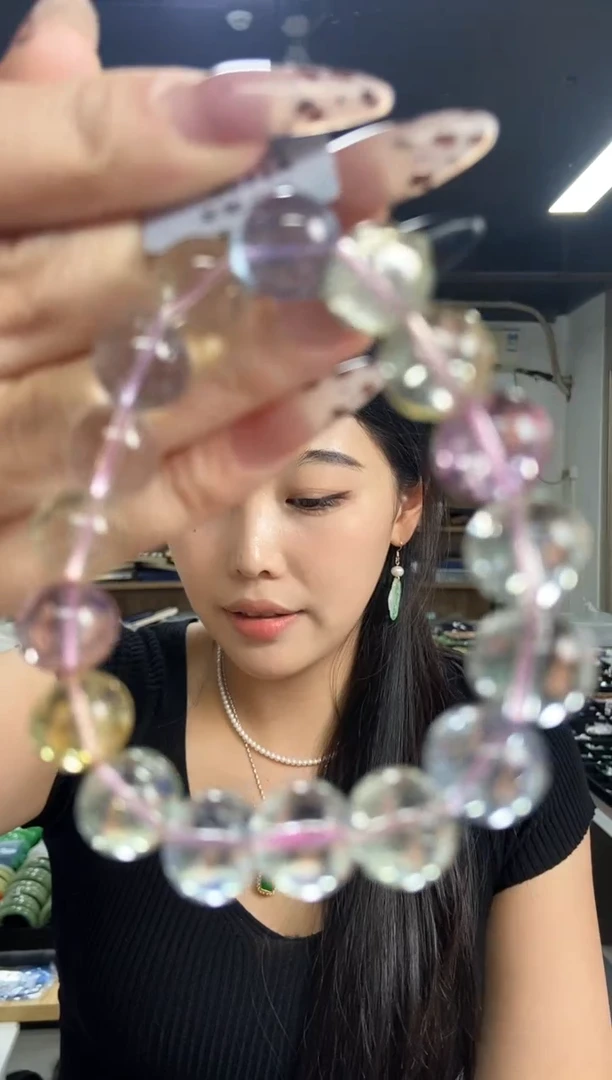 手串未镶嵌水晶多样性发其一颜色微差