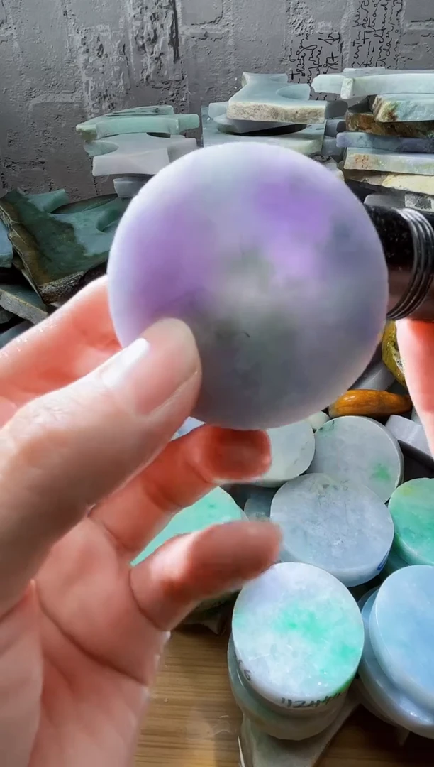 裸石翡翠天然翡翠A货古 南 406