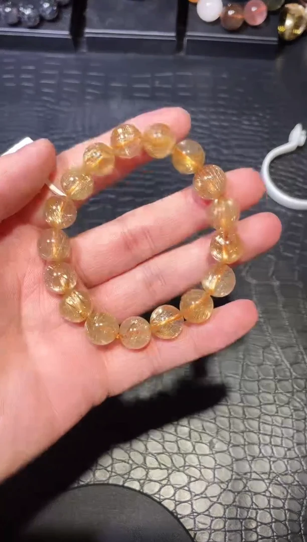 【闪购商品】水晶手链未镶嵌单圈发晶A11