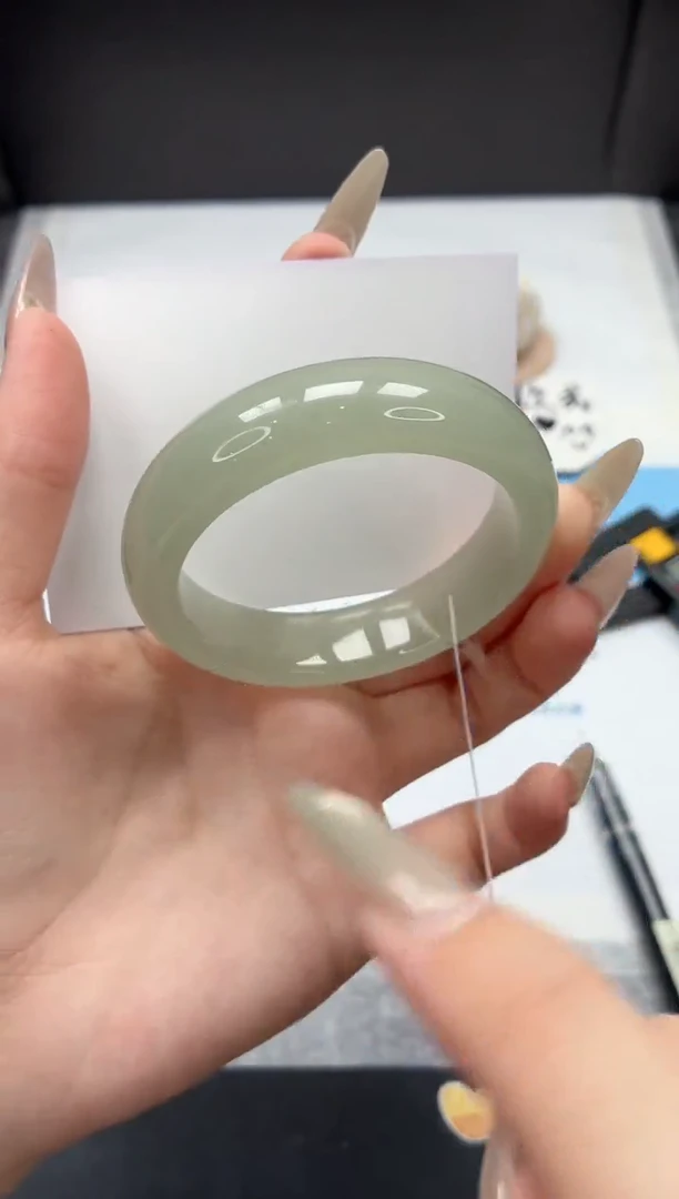 石英质玉手镯未镶嵌358/东陵玉54