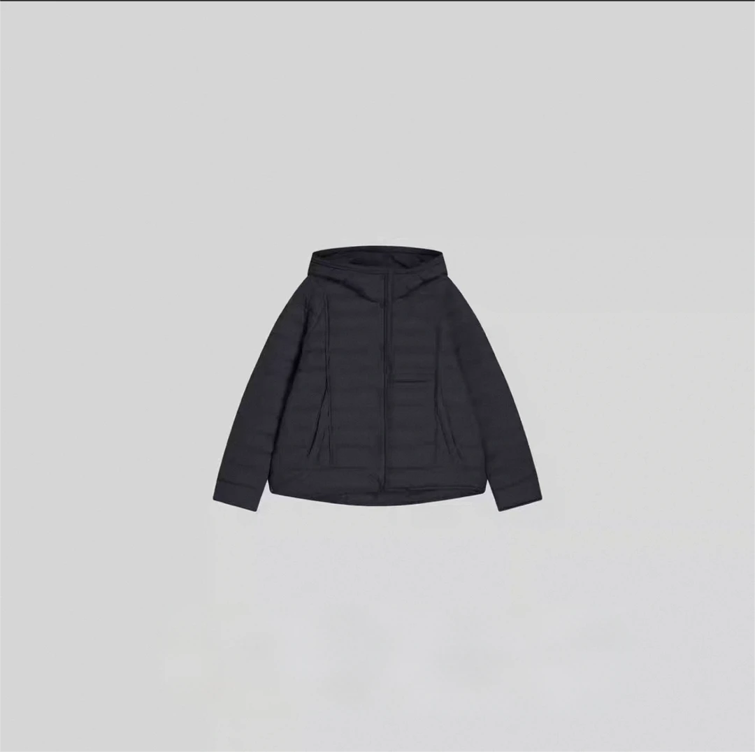 连帽胶囊排骨感时尚保暖白鸭绒羽绒服外套ZYD055 ME