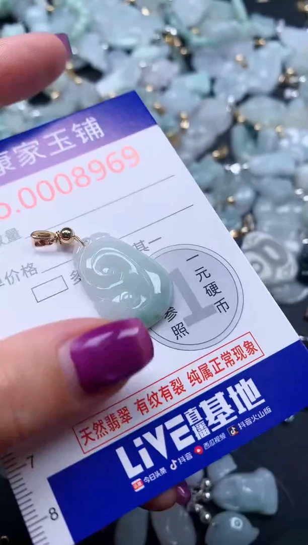 颈饰未镶嵌翡翠8969