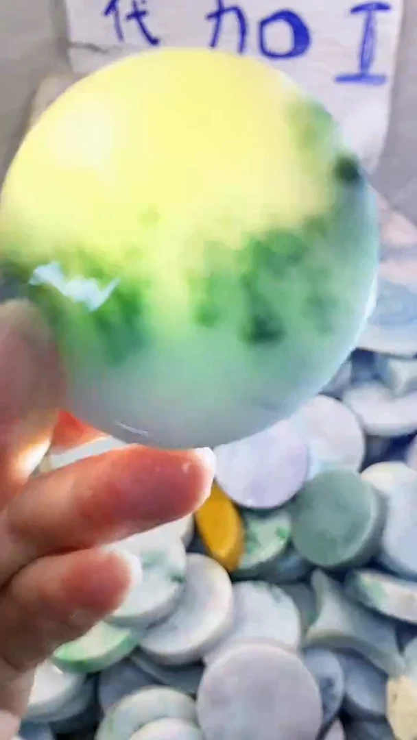 裸石翡翠纯天然A货翡翠216