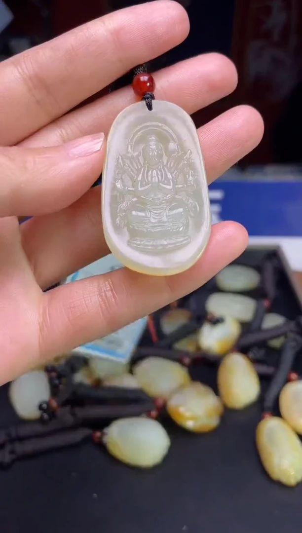 颈饰未镶嵌和田玉123