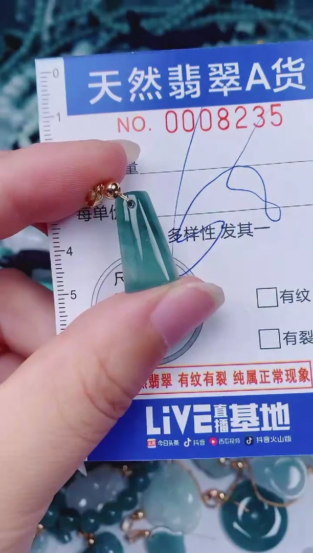 颈饰未镶嵌翡翠00008235