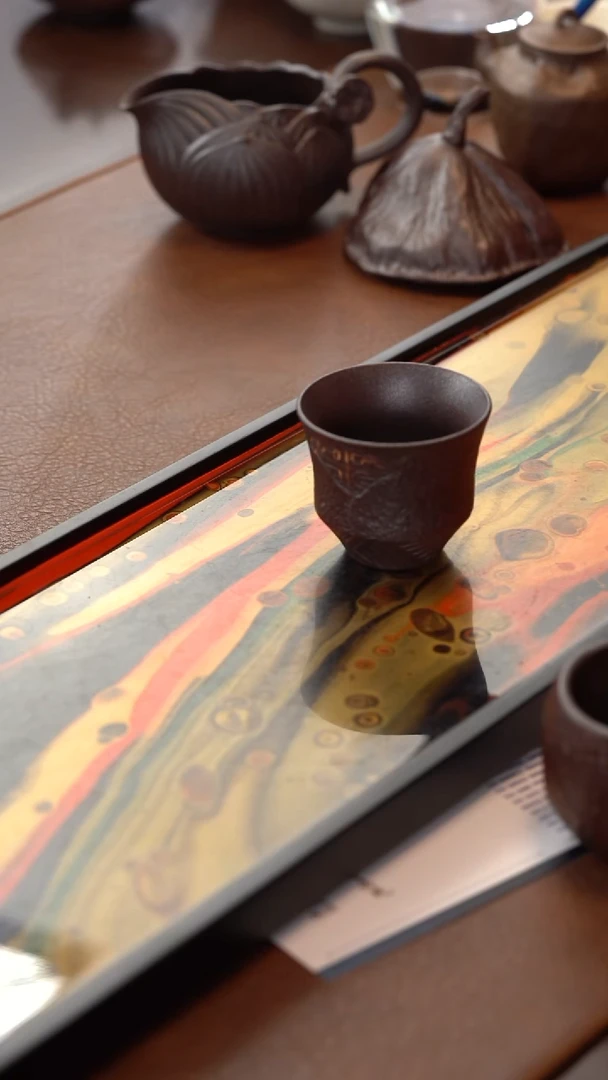 茶具铁胎敦煌茶杯@@YXCQ-056