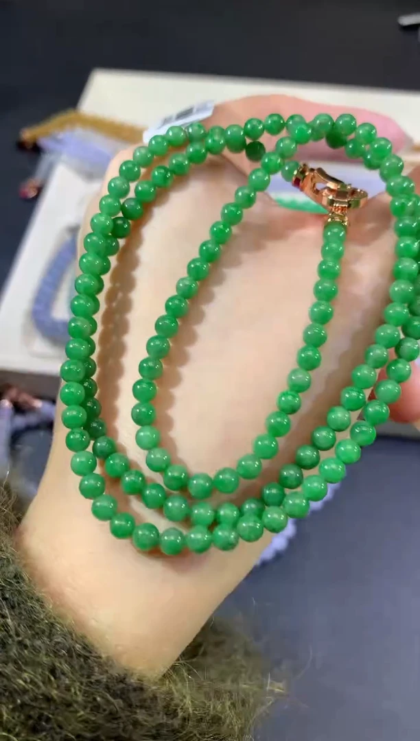 吊坠(不含链)未镶嵌翡翠145-珠串