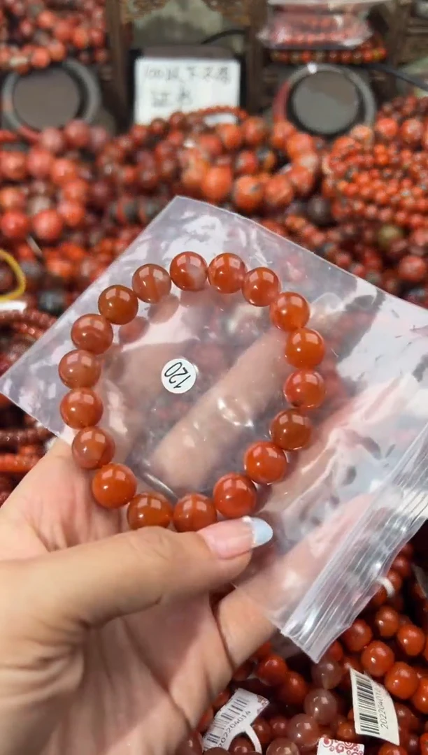 未镶嵌手串南红玛瑙11