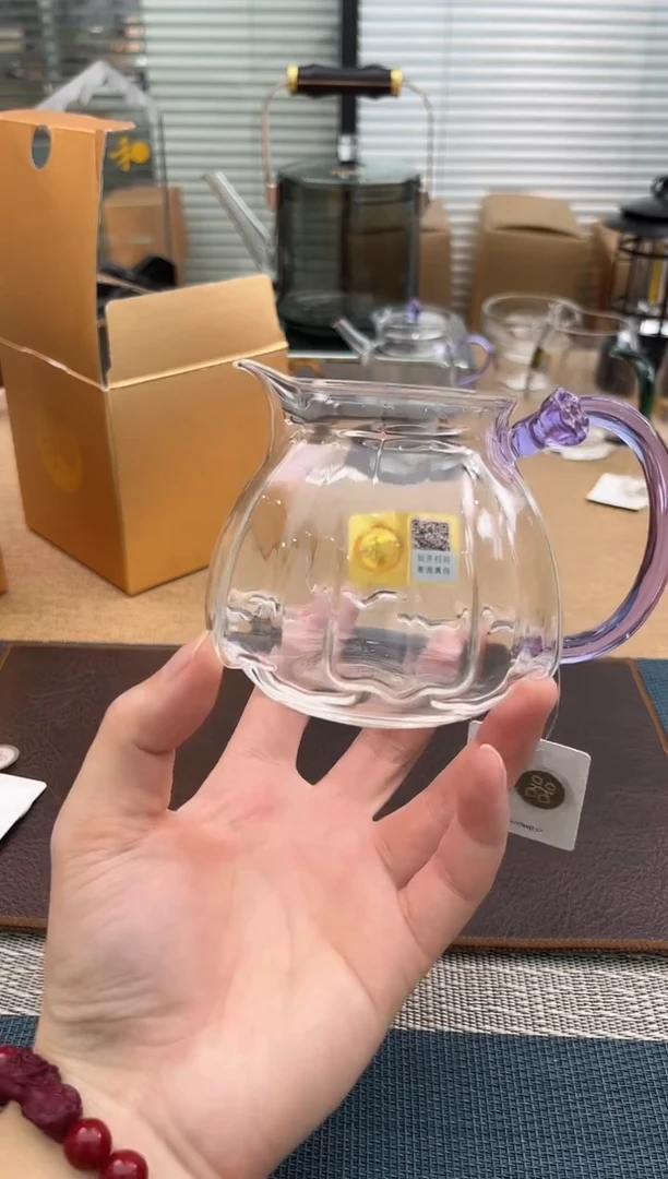 禾器莲君茶海浅紫色金标