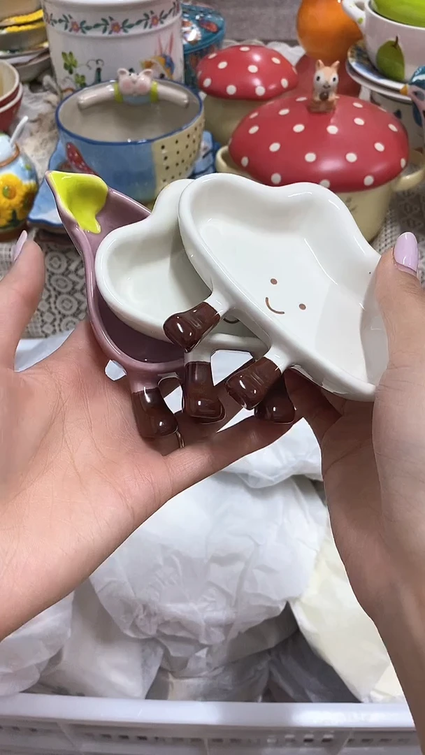 摆件亿佳陶瓷内闪