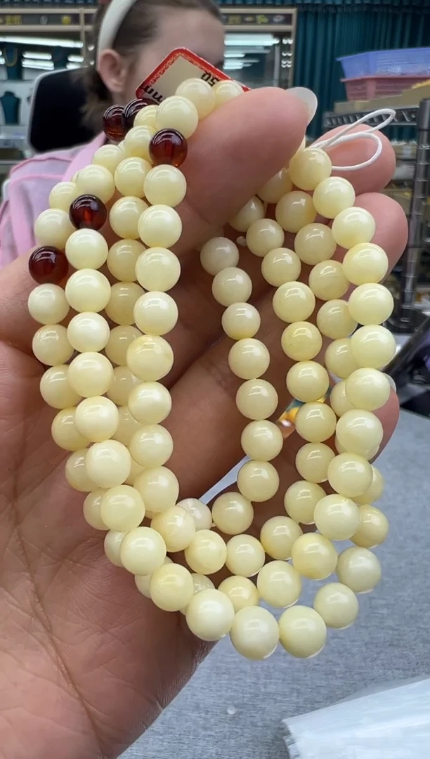 未镶嵌颈饰琥珀28秒拍号假一罚十