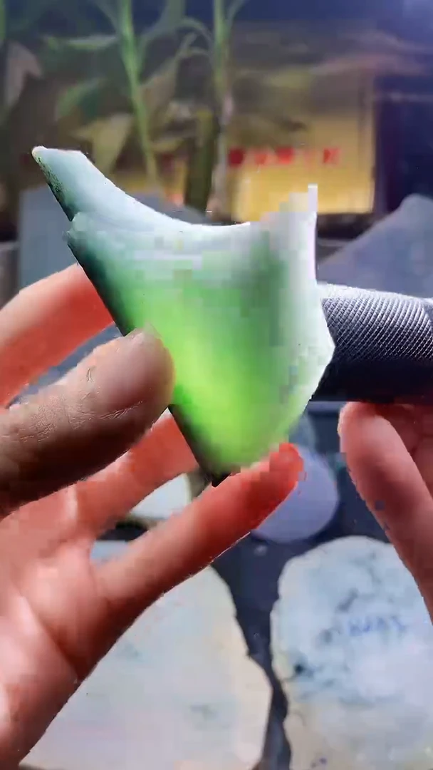 未镶嵌挂件翡翠小雨4