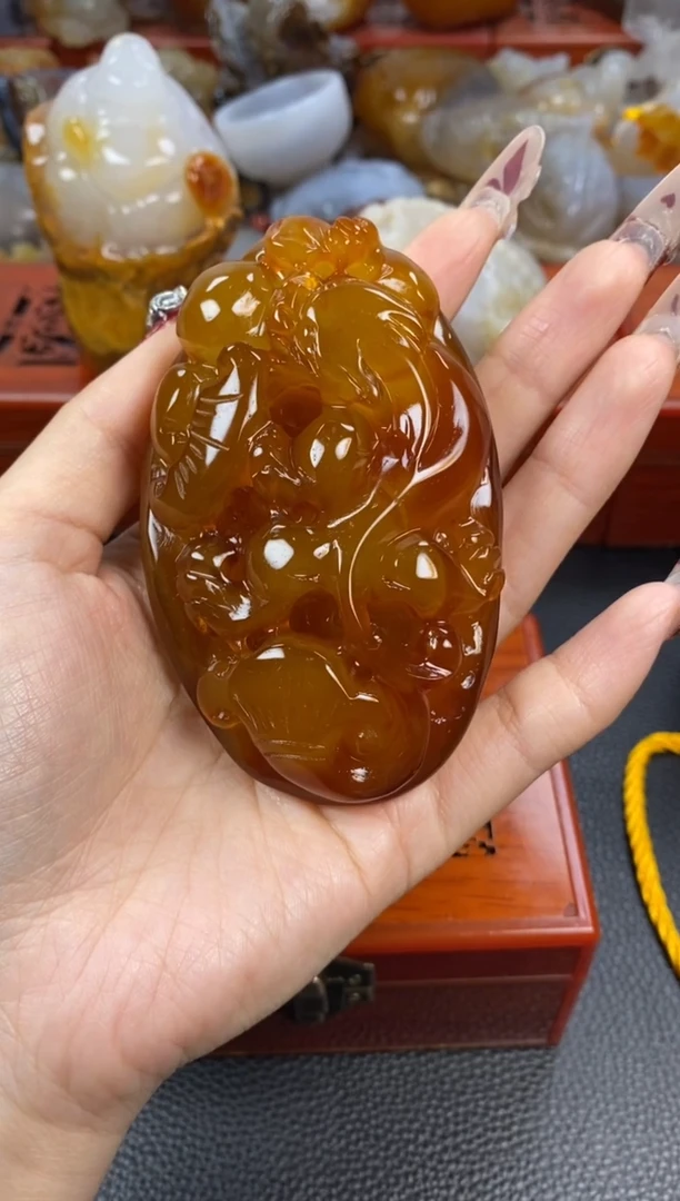【闪购商品】玛瑙/玉髓手把未镶嵌11