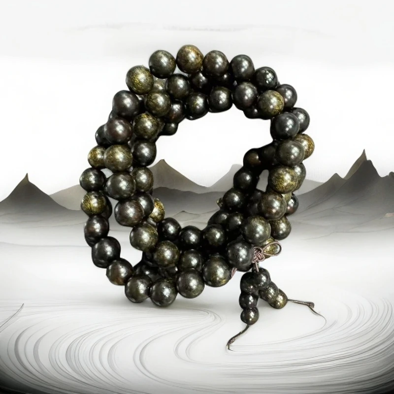 A741越南沉香木串10mm