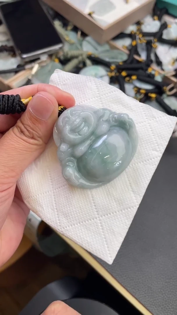 颈饰未镶嵌翡翠天然缅甸翡翠A货116