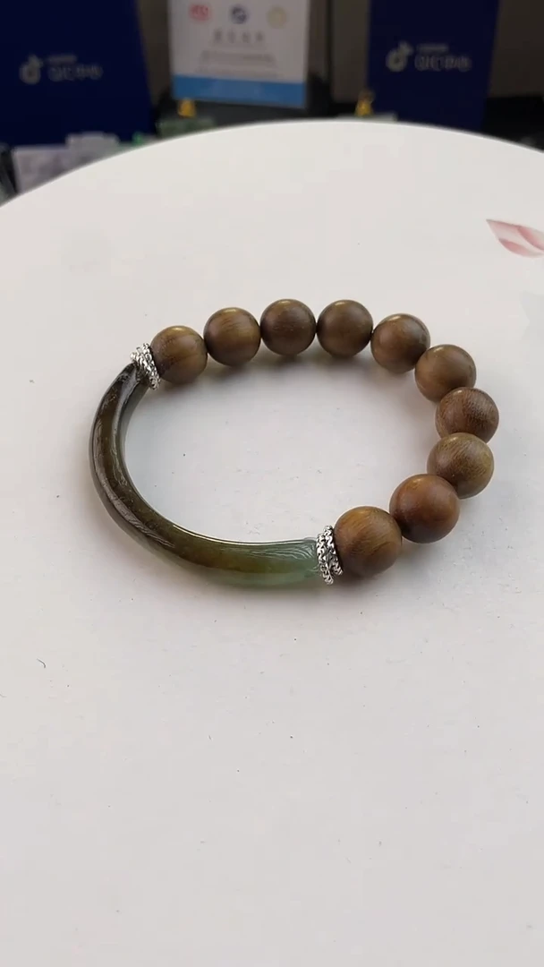 未镶嵌手链翡翠手工定制默认微瑕主播介绍为准