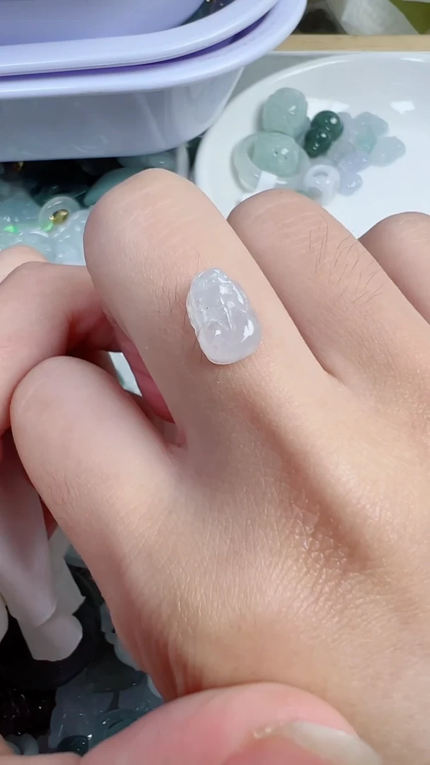散珠翡翠415号链接，A货翡翠