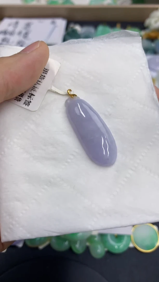 翡翠未镶嵌颈饰缅甸翡翠a货