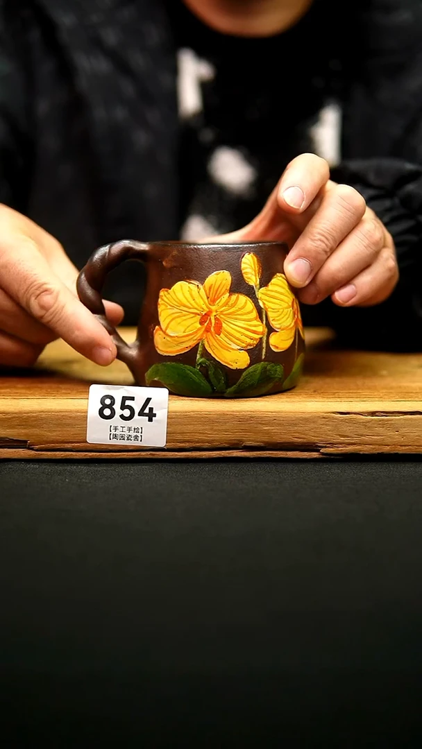 @@陶园瓷舍@@纯手工手绘@高温釉下彩