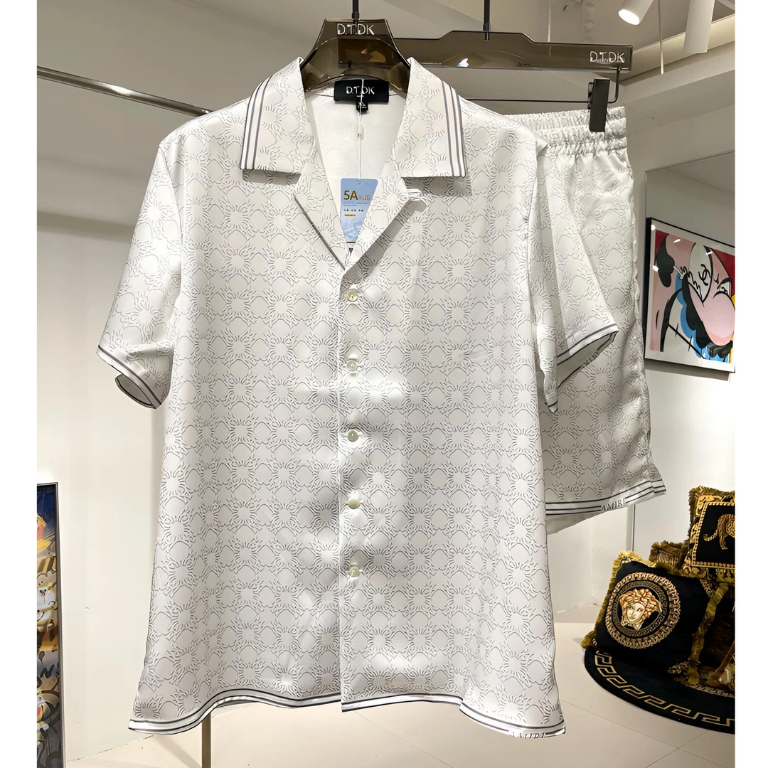 2025年新款玫瑰贡缎高定品质轻奢情侣款家居服睡衣可外穿