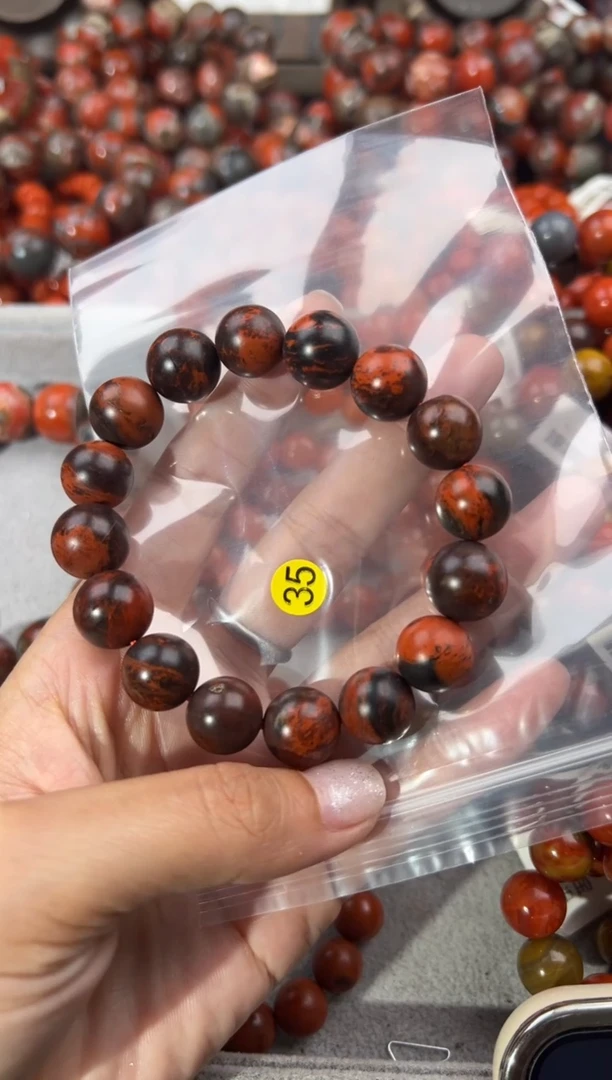 南红玛瑙手串未镶嵌13+