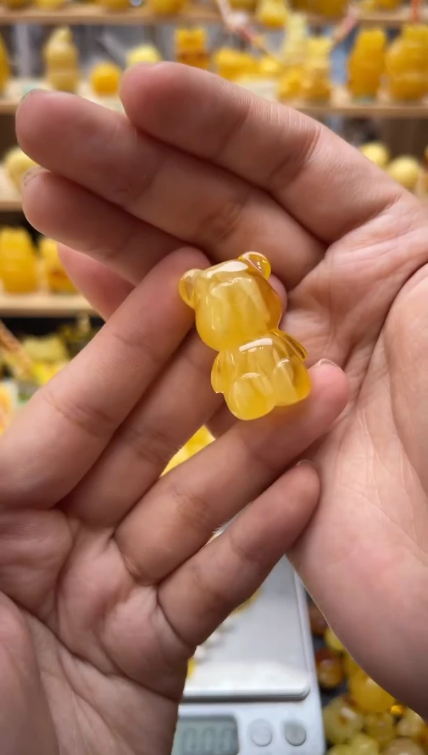琥珀未镶嵌珠宝奇石101琥珀蜜蜡微瑕