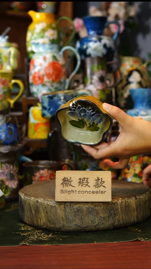 陶瓷3景德镇手工手绘釉下彩