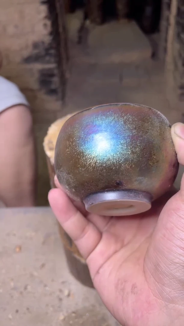 陶瓷（什么彩金）建窑建盏 主人杯