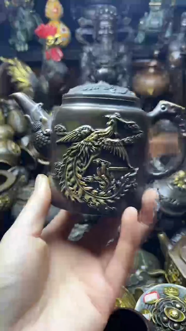 闪购链接，点击下单，有运费险，铜摆件