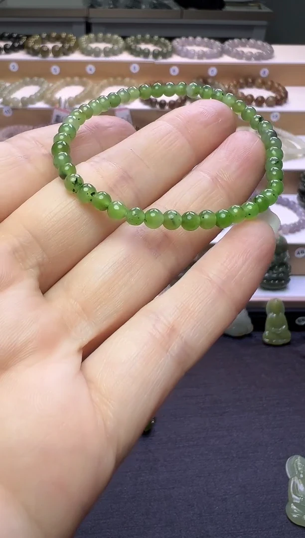 颈饰未镶嵌和田玉152号链接卡4mm