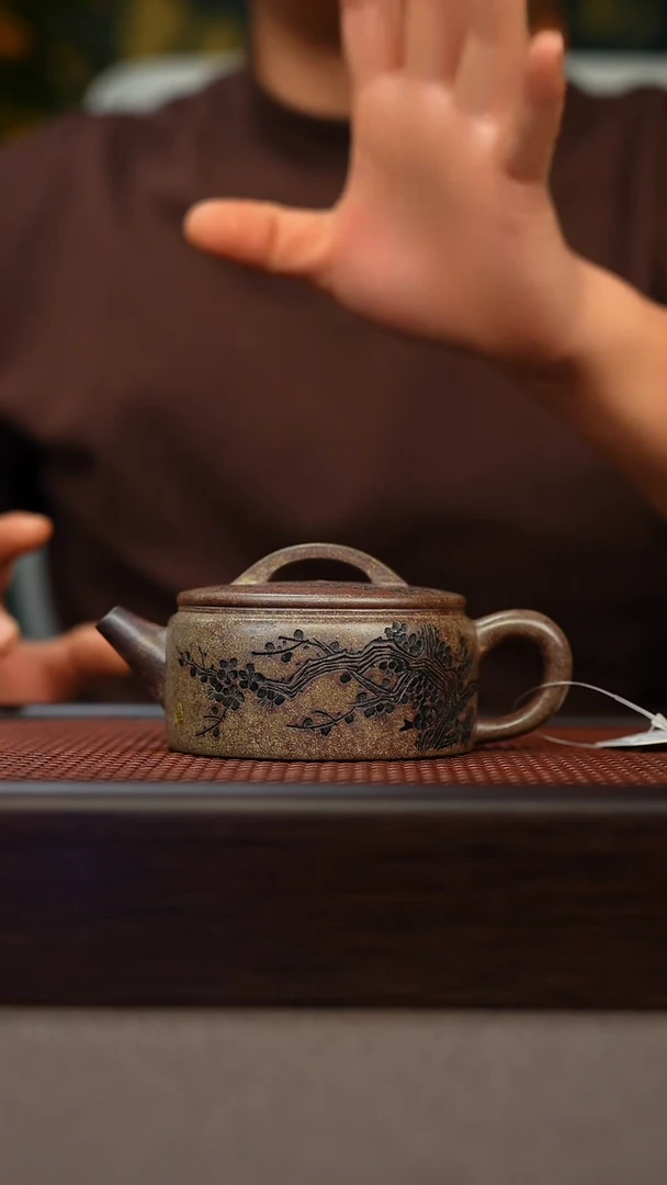 茶壶紫砂原矿紫砂手工茶壶