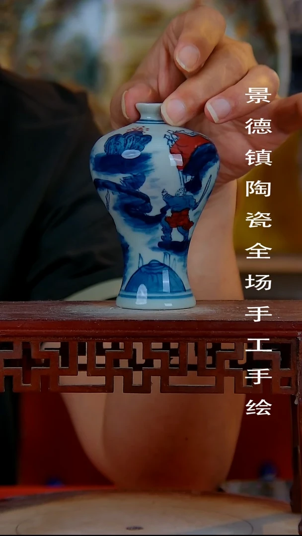摆件景德镇陶瓷 全场手工手绘