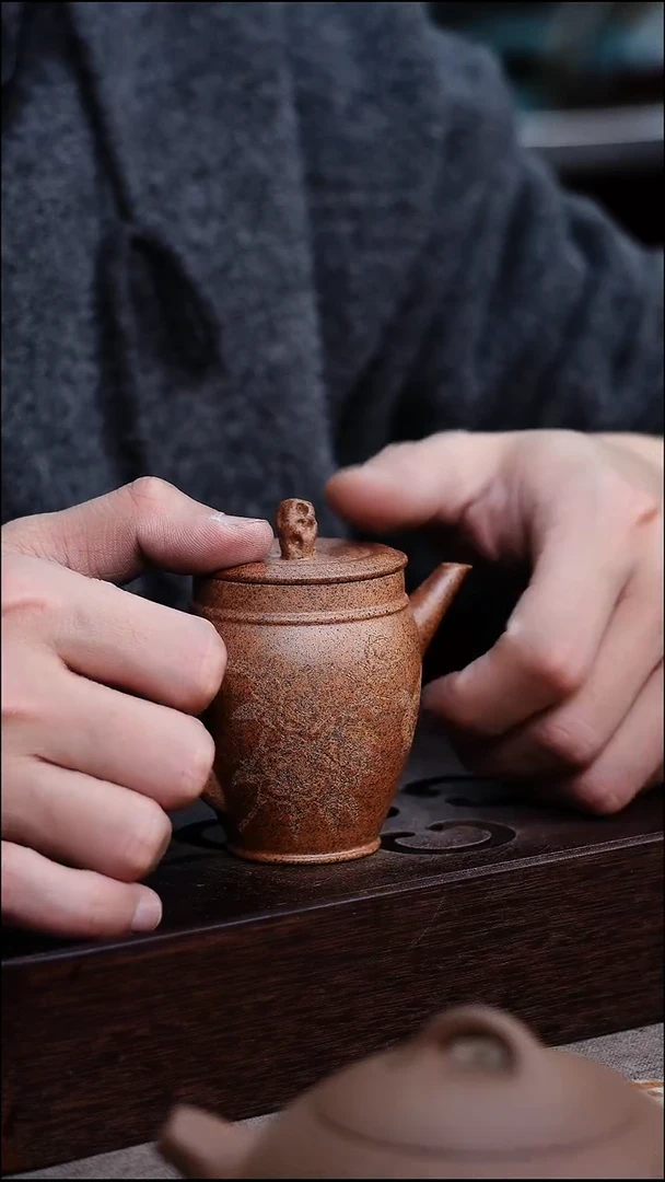 茶壶紫砂宜兴柴烧紫砂壶