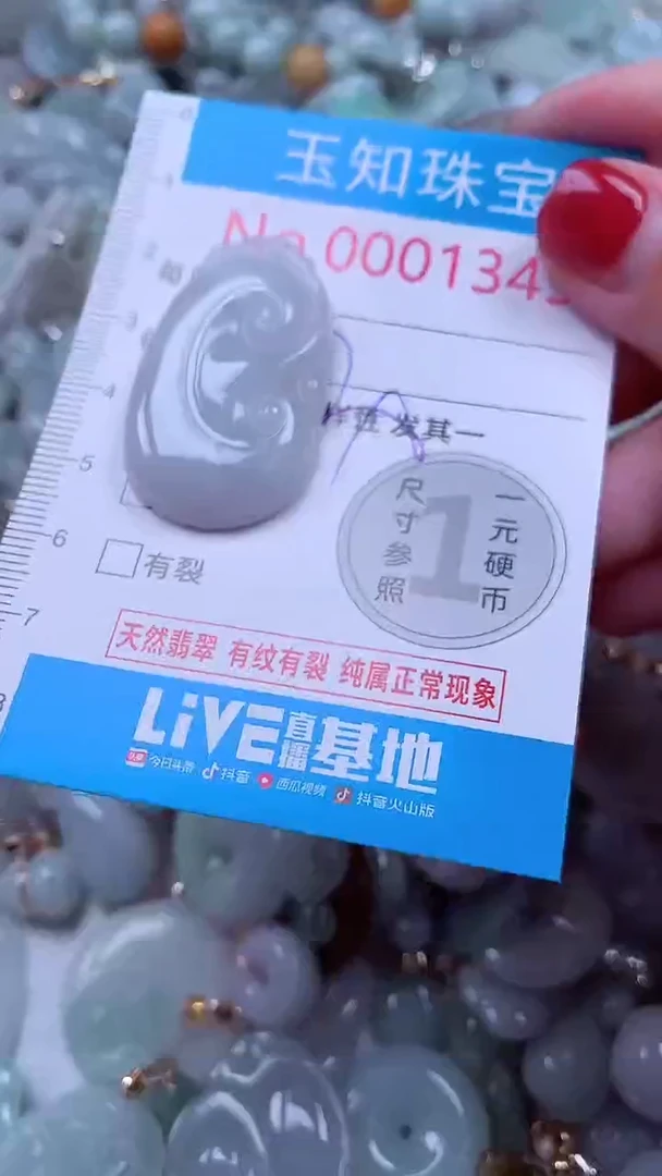 吊坠(不含链)未镶嵌翡翠1345