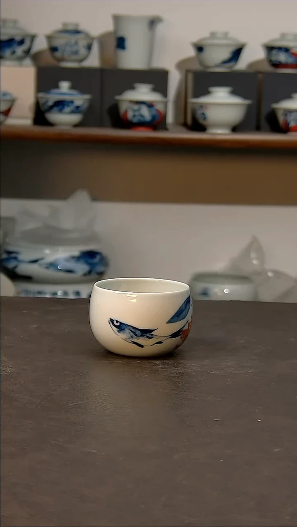 美***牌景德镇闲一堂茶器