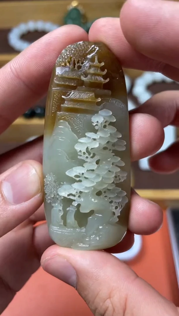 颈饰未镶嵌和田玉5