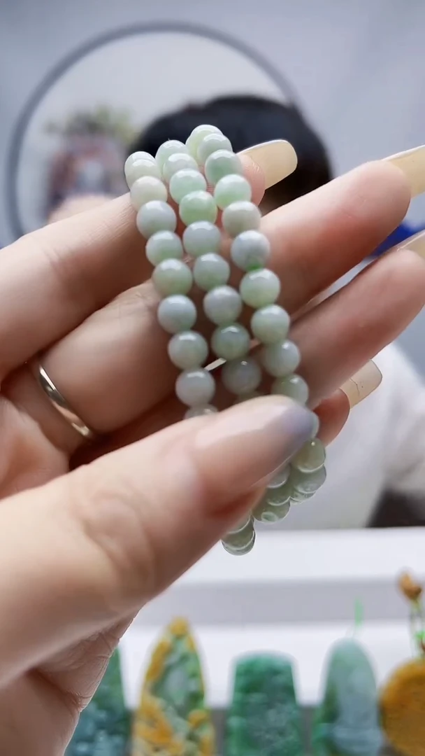 未镶嵌定制翡翠毛货挂件18