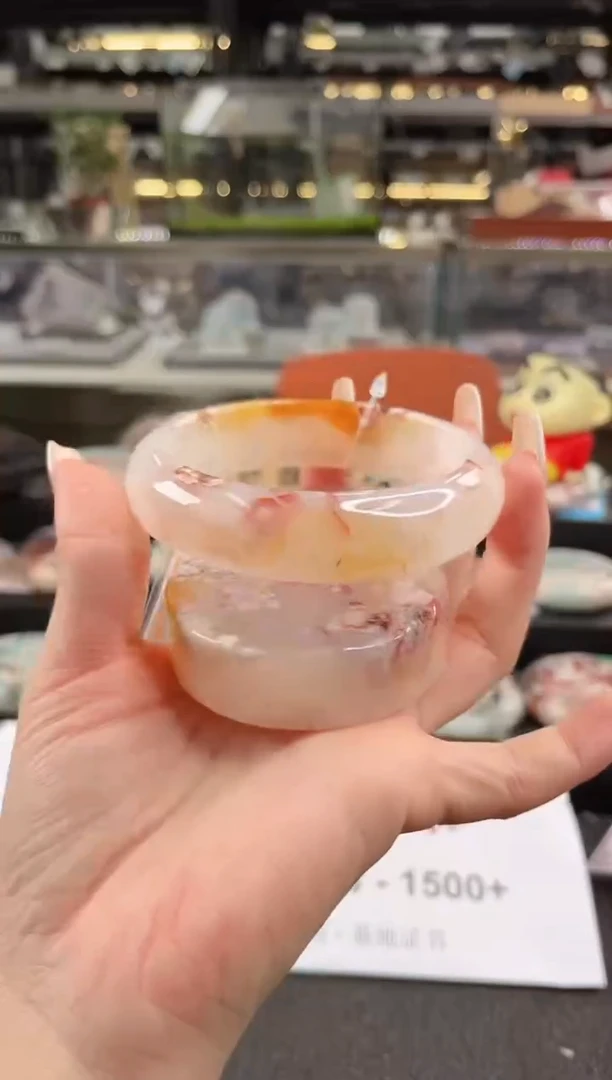 未镶嵌手镯石英质玉65圈口 （赠品镯心）302635