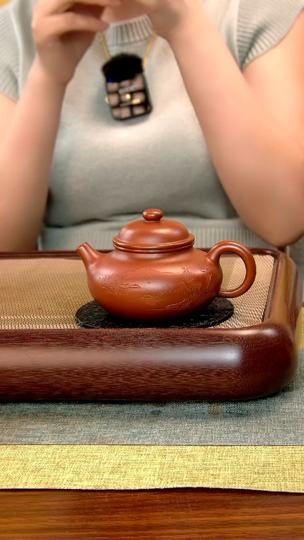 茶壶紫砂徐记福康 原矿紫砂 12