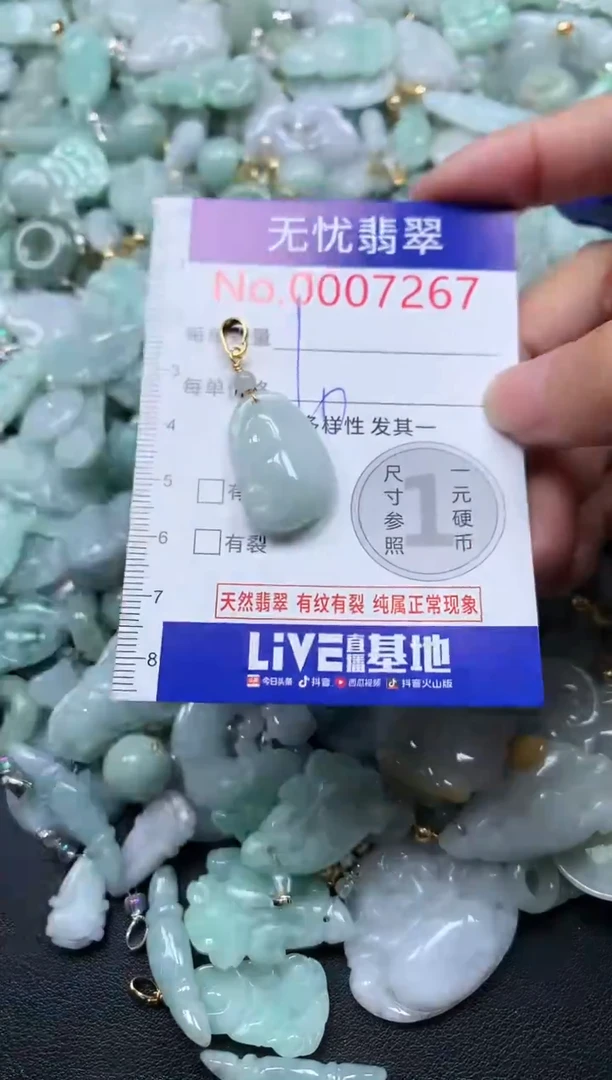 颈饰未镶嵌翡翠7267