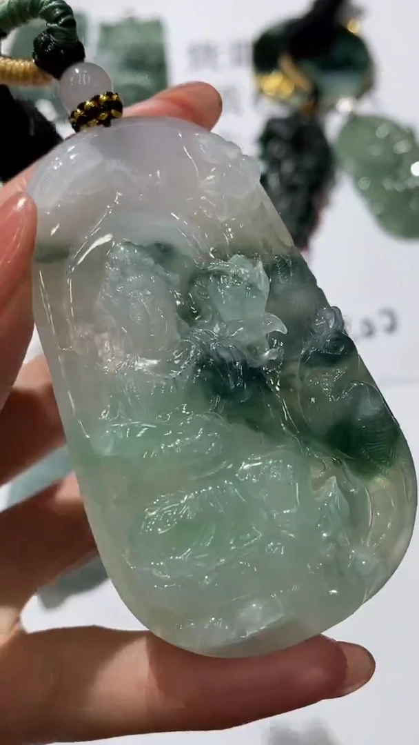 翡翠挂件未镶嵌高****g8