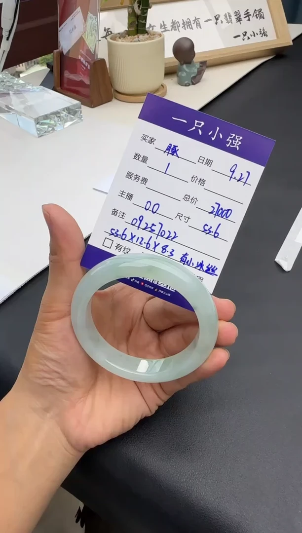 未镶嵌手镯翡翠豚**～09257022