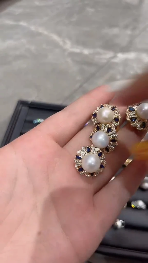 淡水珍珠合金颈饰2857一套